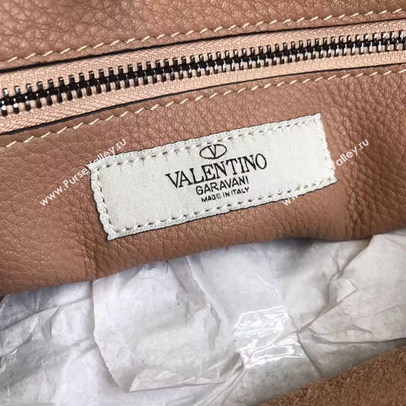 Valentino large crossbody shoulder tan bag 4955