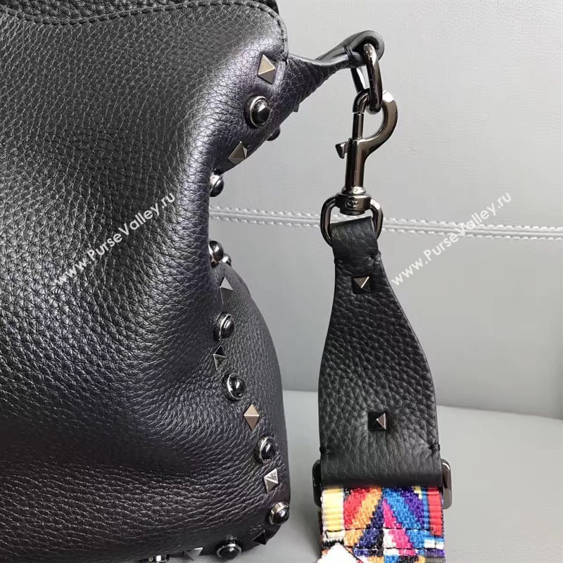 Valentino large crossbody shoulder black bag 4956