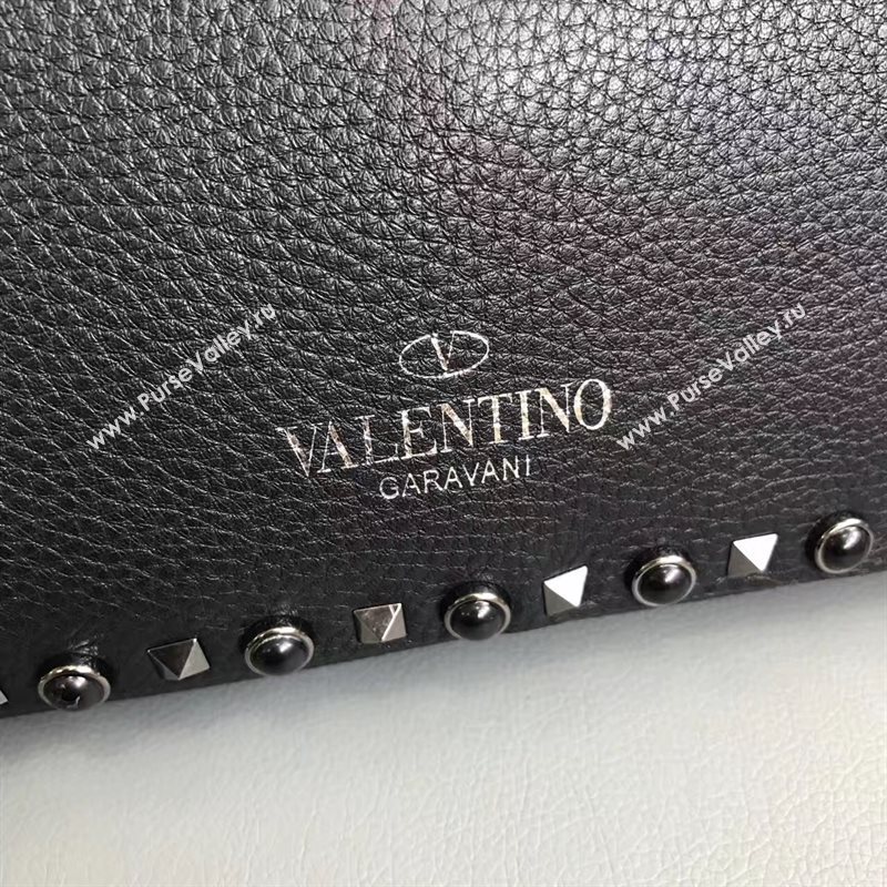 Valentino large crossbody shoulder black bag 4956