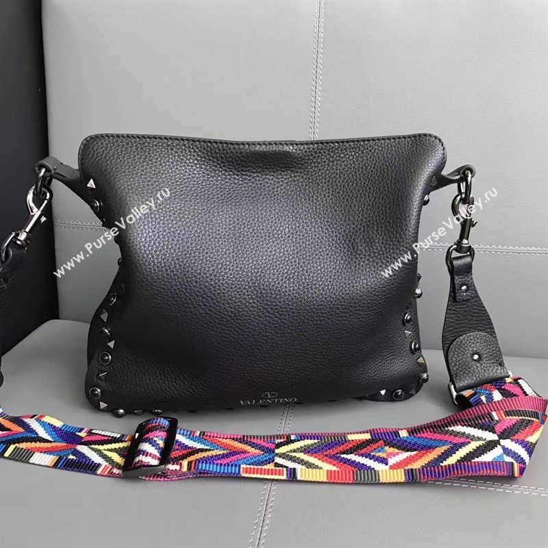 Valentino large crossbody shoulder black bag 4956