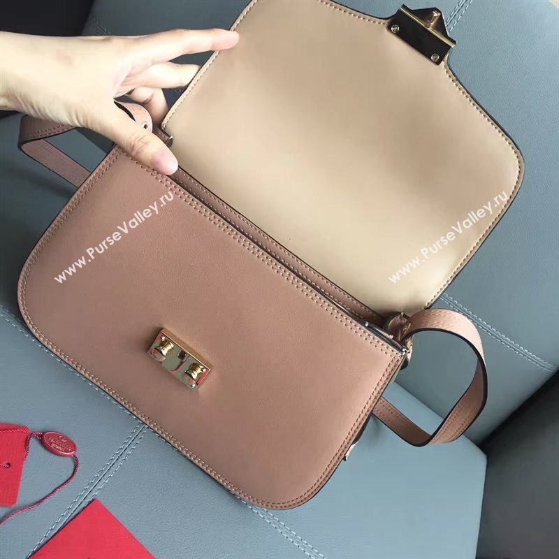 Valentino large crossbody nude shoulder bag 4958