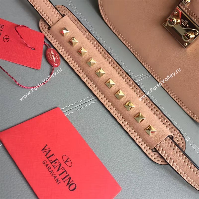 Valentino large crossbody nude shoulder bag 4958