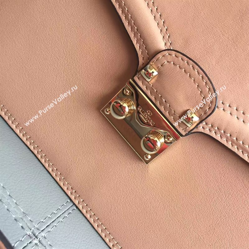 Valentino large crossbody nude shoulder bag 4958