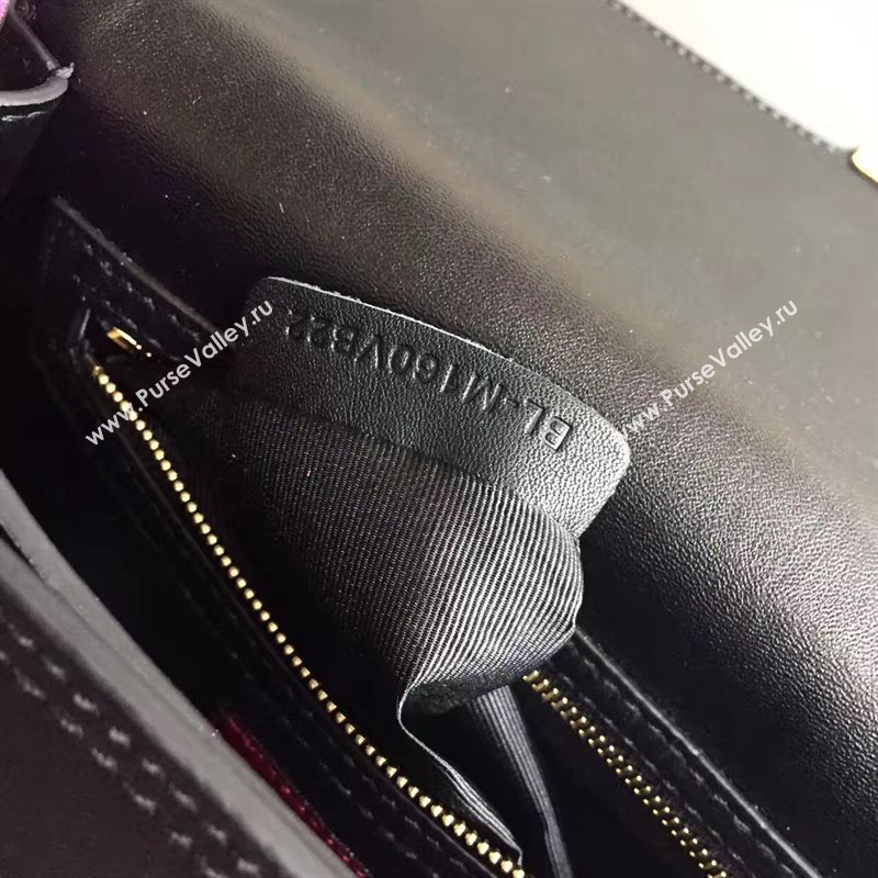 Valentino large crossbody shoulder flap black bag 4960