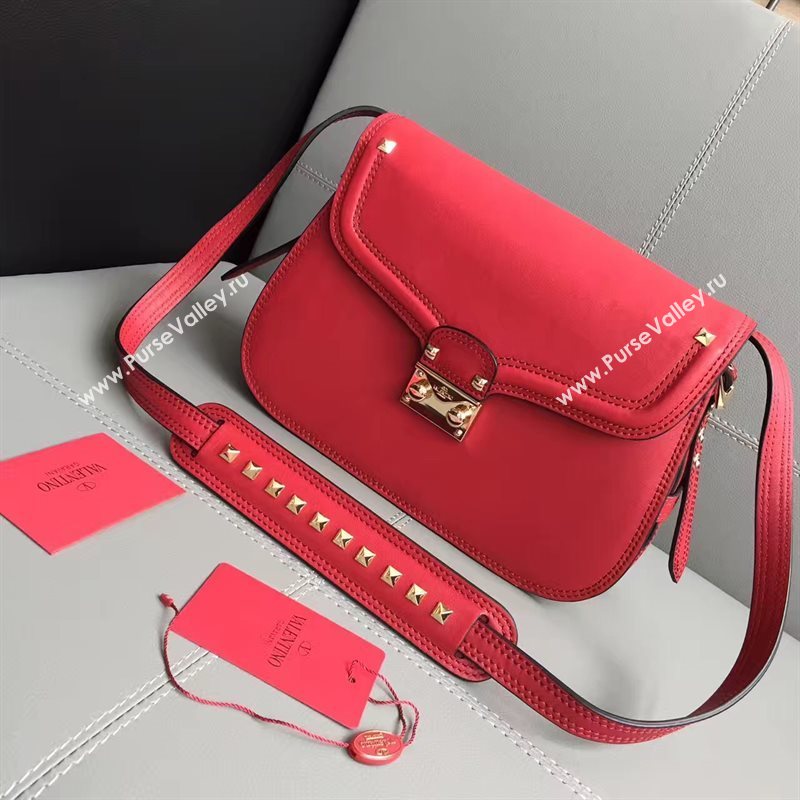 Valentino large crossbody shoulder flap red bag 4961