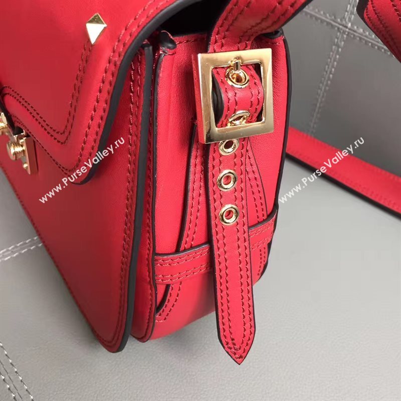 Valentino large crossbody shoulder flap red bag 4961