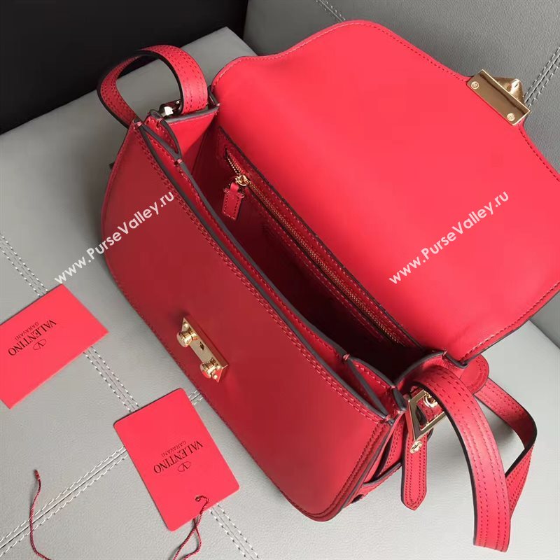 Valentino large crossbody shoulder flap red bag 4961