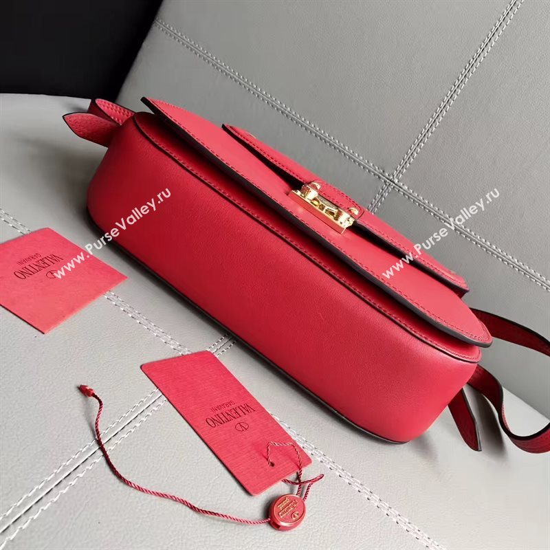 Valentino large crossbody shoulder flap red bag 4961