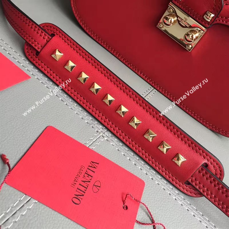 Valentino large crossbody shoulder flap red bag 4961