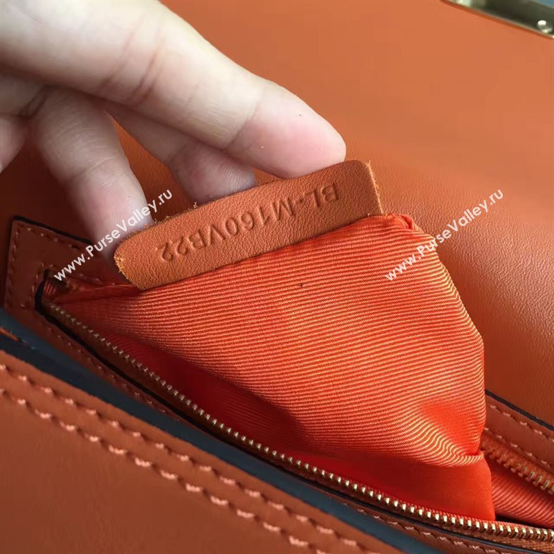 Valentino large crossbody shoulder flap orange bag 4962