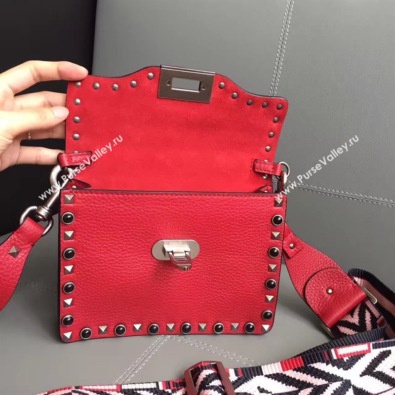 Valentino small shoulder flap red bag 4964