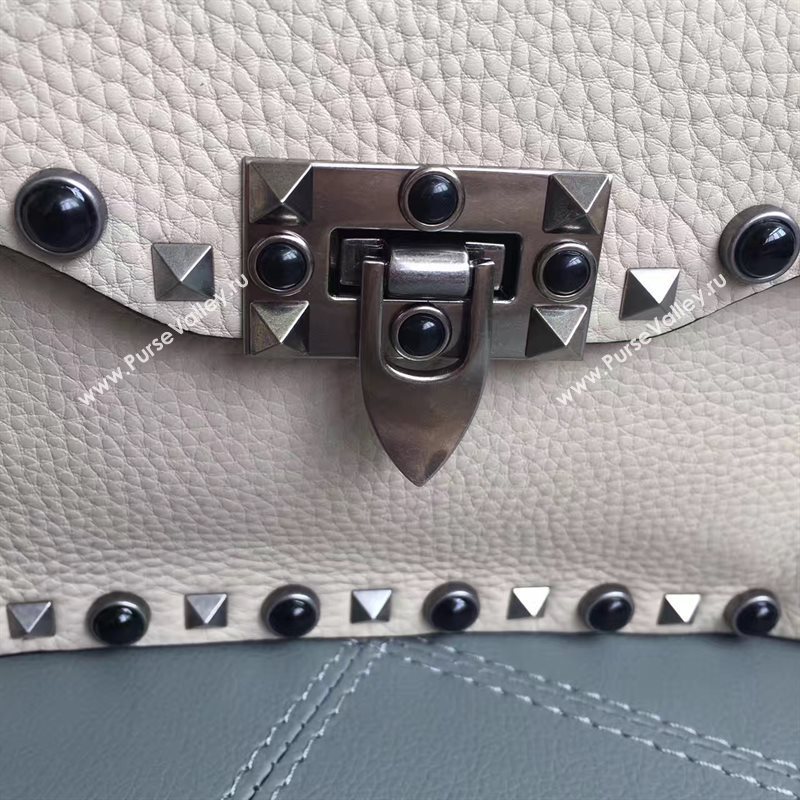 Valentino small shoulder cream flap bag 4966