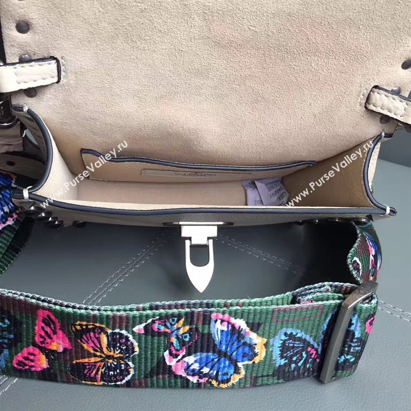 Valentino small shoulder cream flap bag 4966