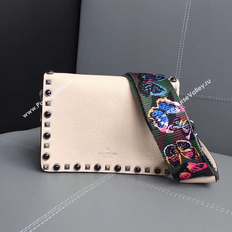 Valentino small shoulder cream flap bag 4966