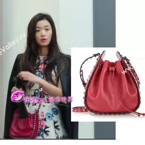 Valentino red shoulder small bag 4969