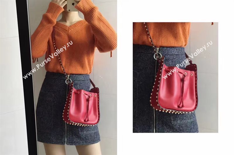 Valentino red shoulder small bag 4969