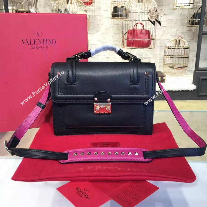 Valentino shoulder black handbag bag 4971