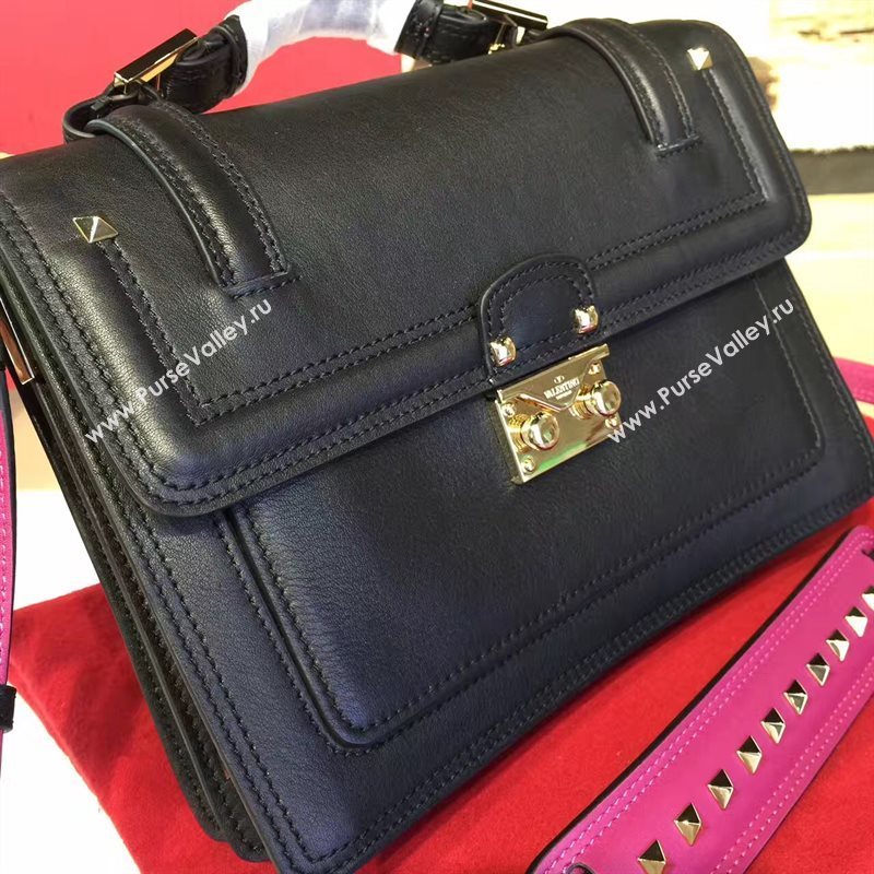 Valentino shoulder black handbag bag 4971