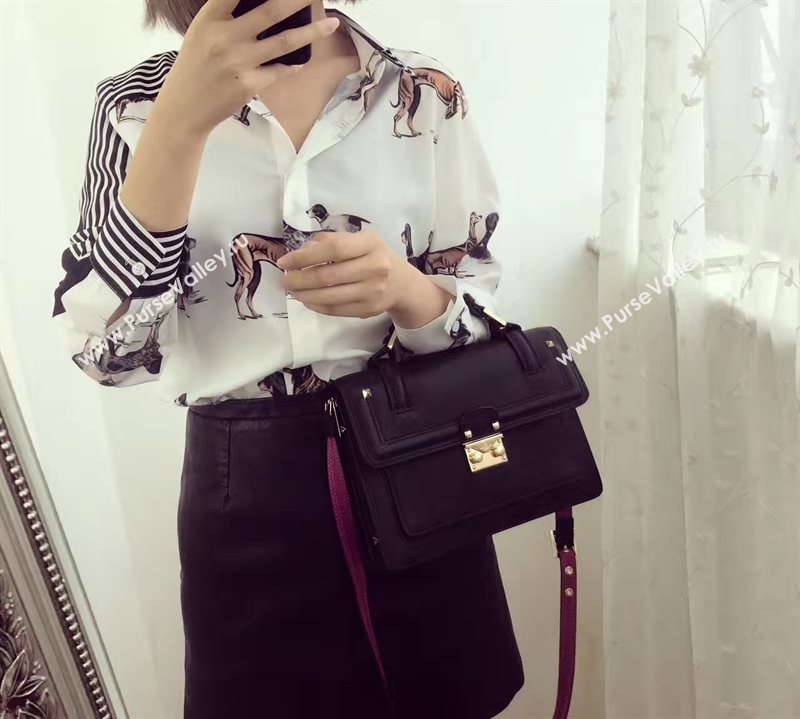 Valentino shoulder black handbag bag 4971