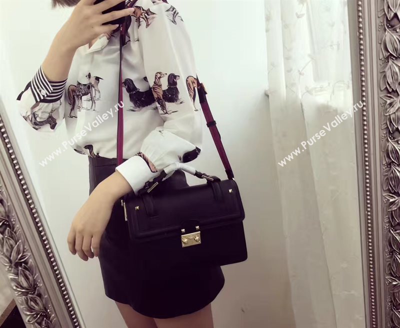 Valentino shoulder black handbag bag 4971