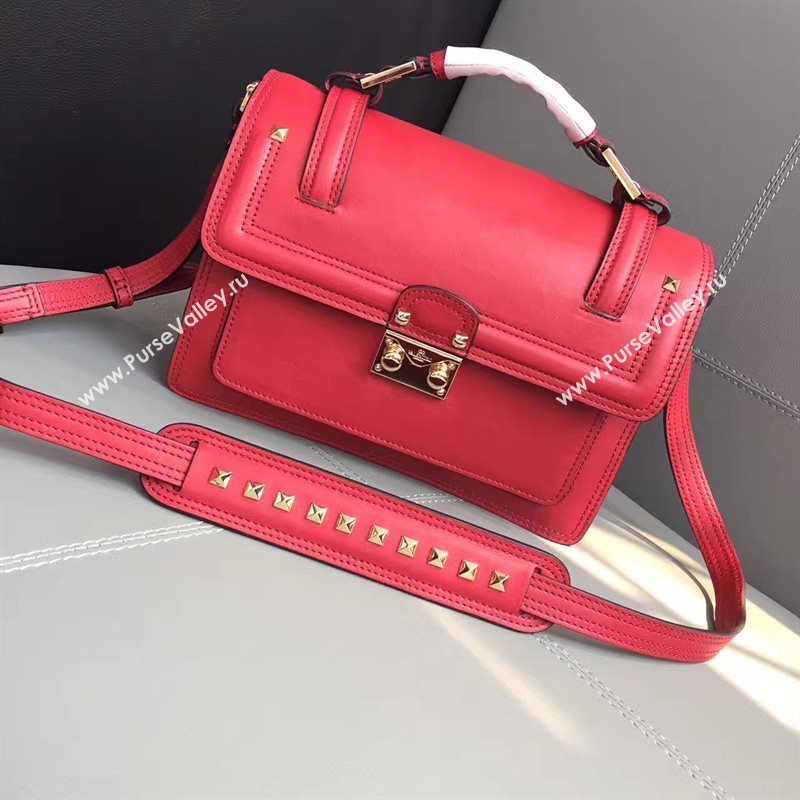 Valentino shoulder red handbag bag 4973