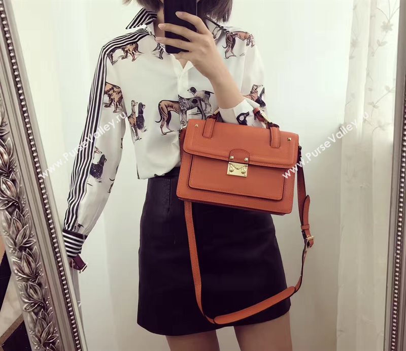 Valentino shoulder orange handbag bag 4974