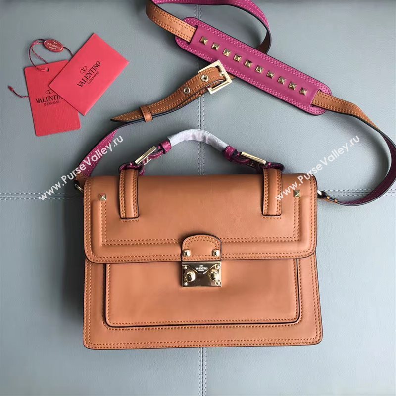 Valentino shoulder tan handbag bag 4977