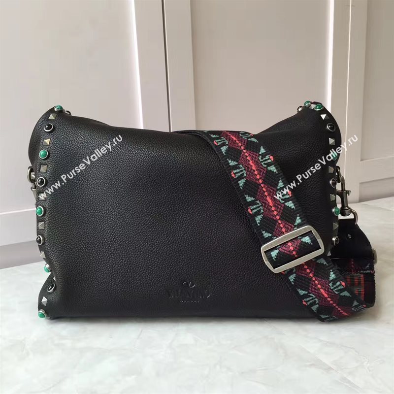 Valentino large shoulder cross black body bag 4978