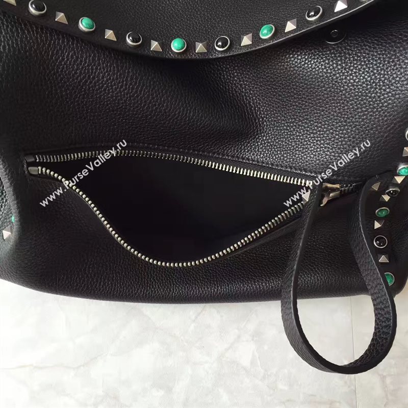 Valentino large shoulder cross black body bag 4978