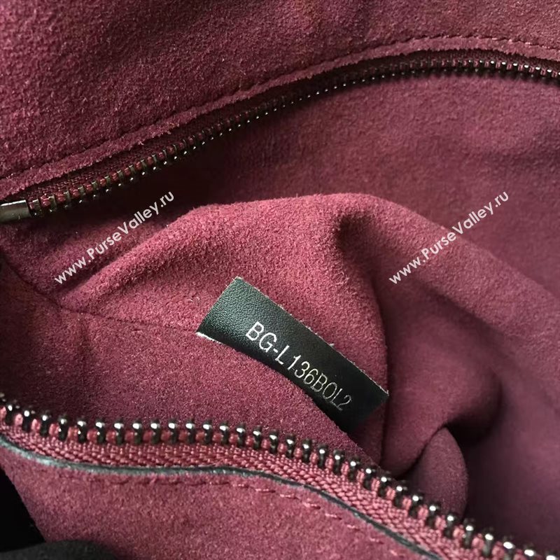 Valentino large wine shoulder body cross bag 4979