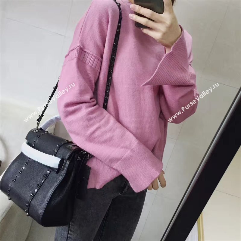 Valentino black tote shoulder bag 4982