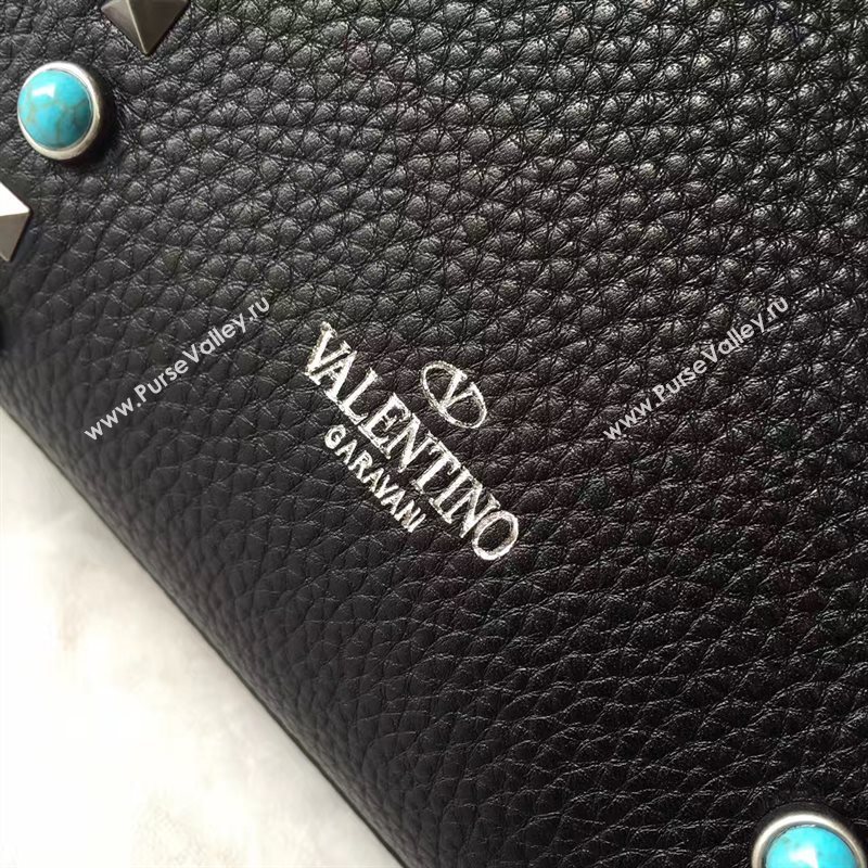 Valentino black tote shoulder bag 4982