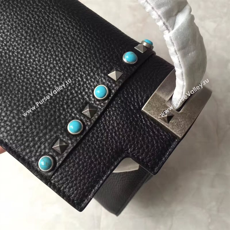 Valentino black tote shoulder bag 4982