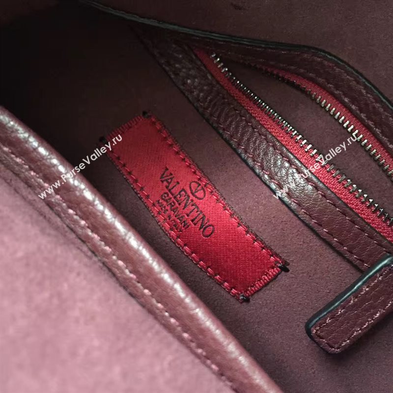 Valentino shoulder wine tote bag 4984