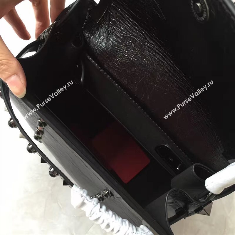 Valentino black tote shoulder bag 4986