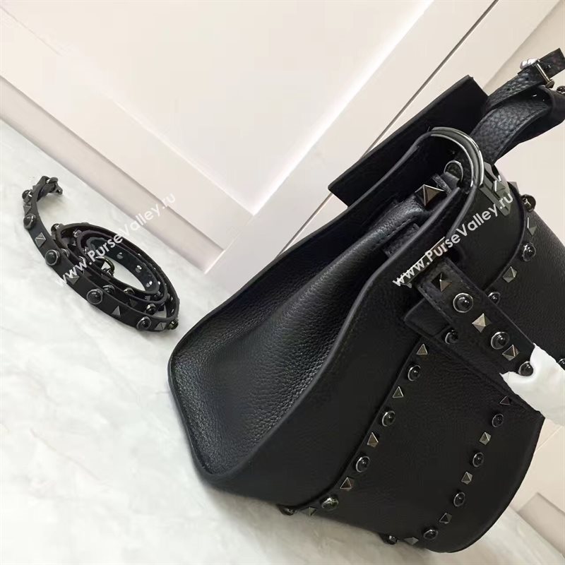 Valentino black tote shoulder bag 4988