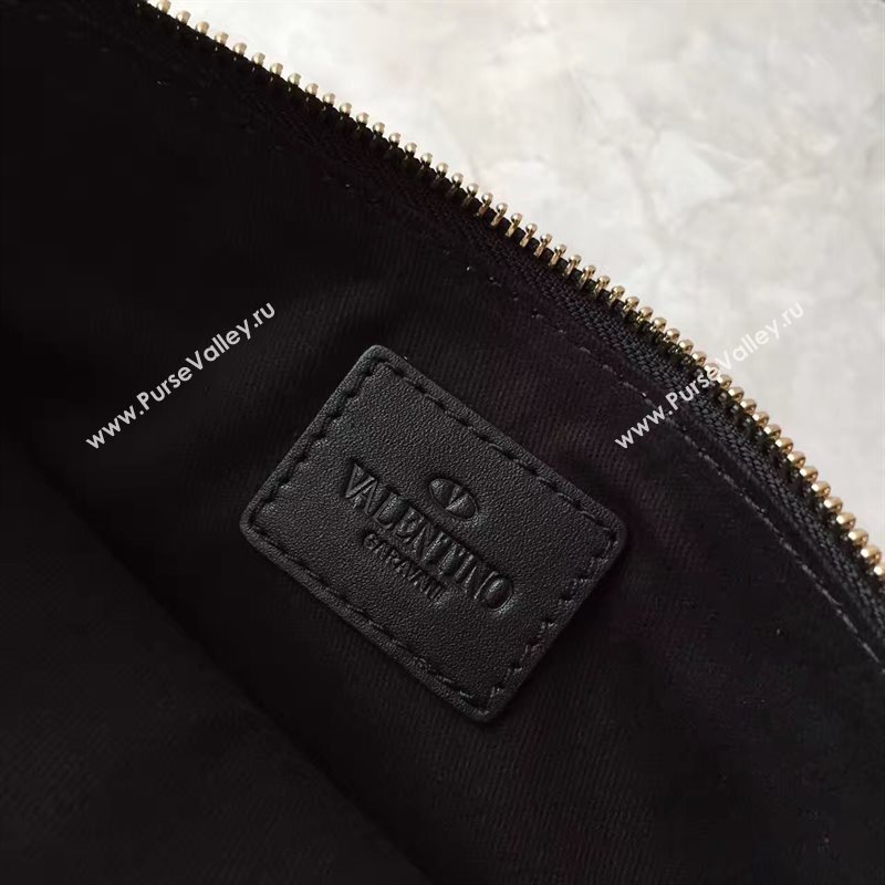 Valentino large black clutch bag 4989