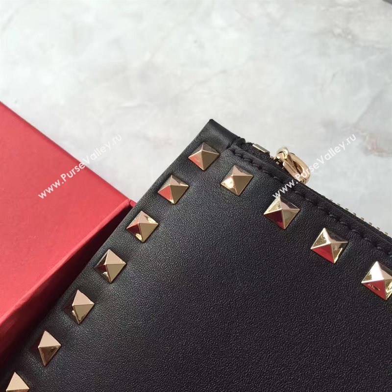 Valentino large black clutch bag 4989