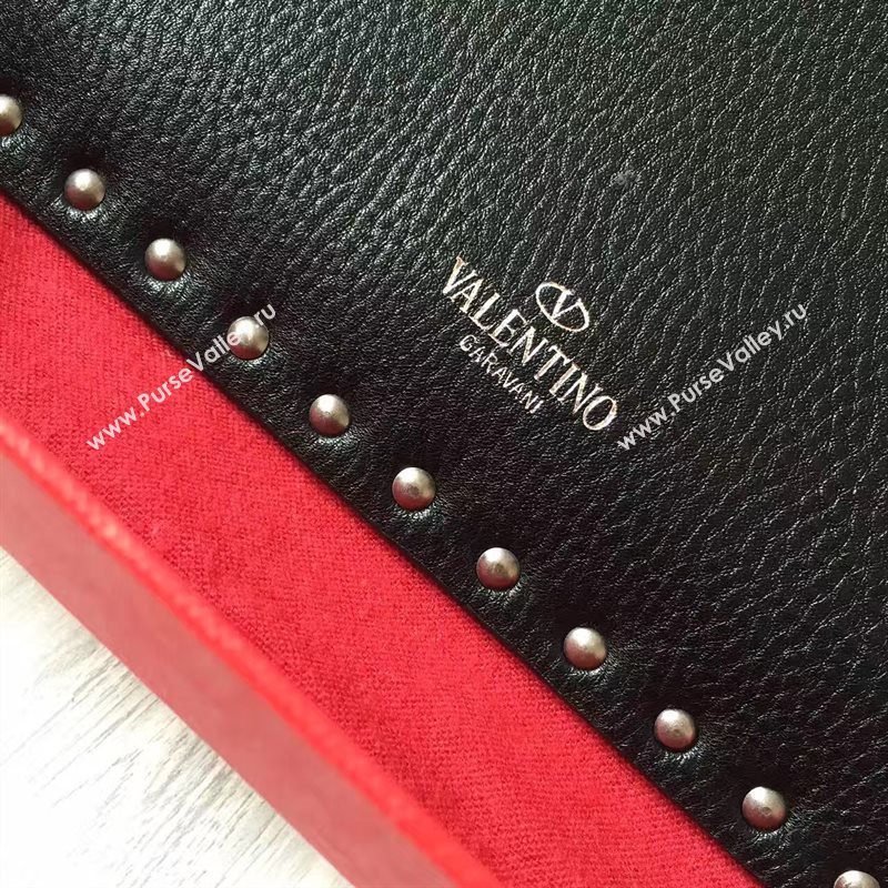 Valentino large clutch black bag 4992