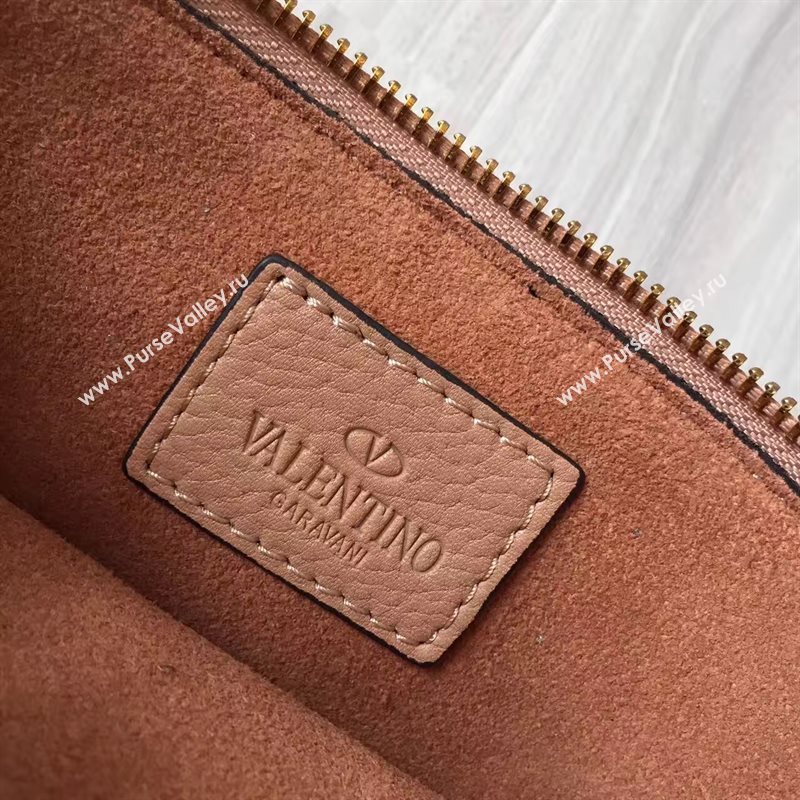 Valentino large clutch tan bag 4994