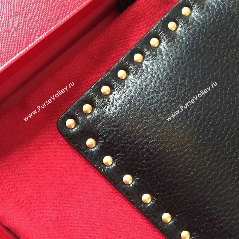 Valentino large black clutch bag 4995