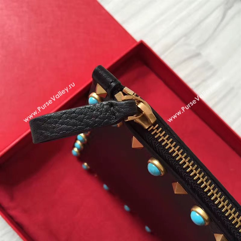 Valentino large black clutch bag 4995