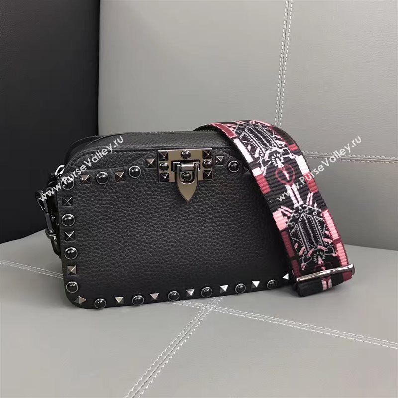 Valentino small rockstud black shoulder bag 4900