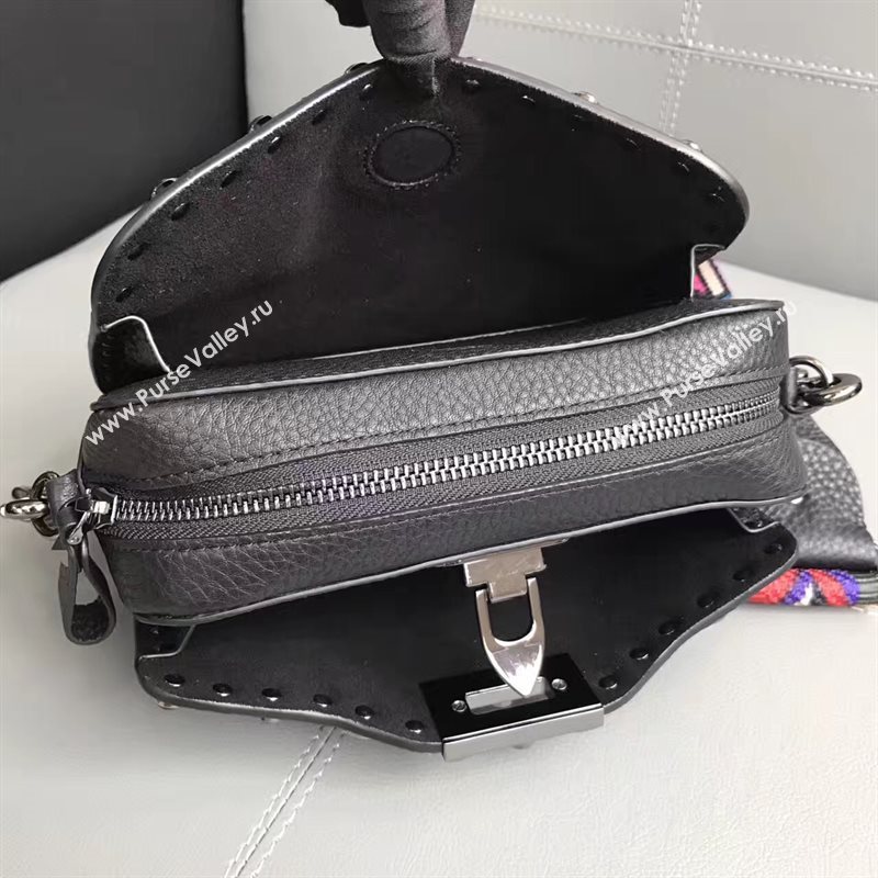 Valentino small rockstud black shoulder bag 4900