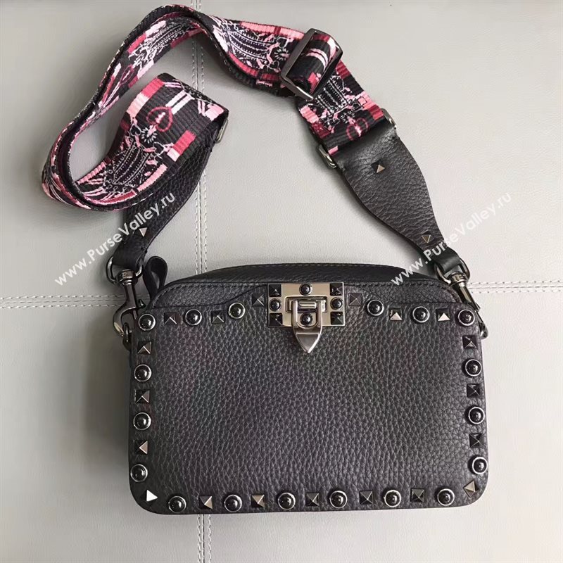 Valentino small rockstud black shoulder bag 4900