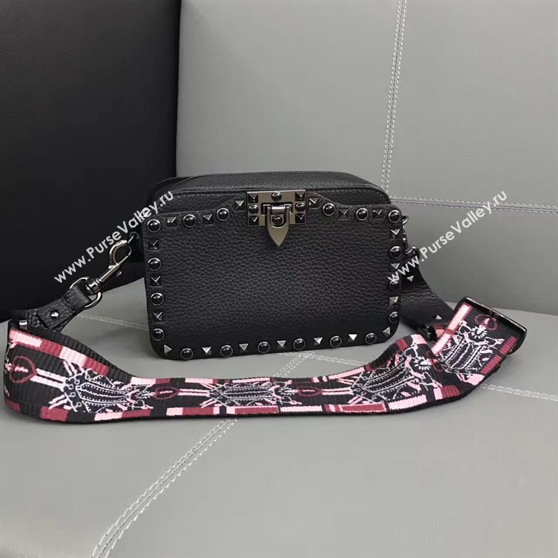 Valentino small rockstud black shoulder bag 4900