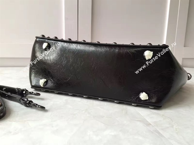 Valentino medium rockstud black shopping bag 4910
