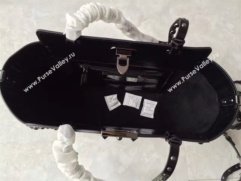 Valentino medium rockstud black shopping bag 4910