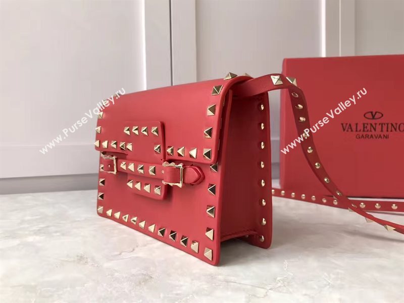 Valentino small rockstud red shoulder bag 4911