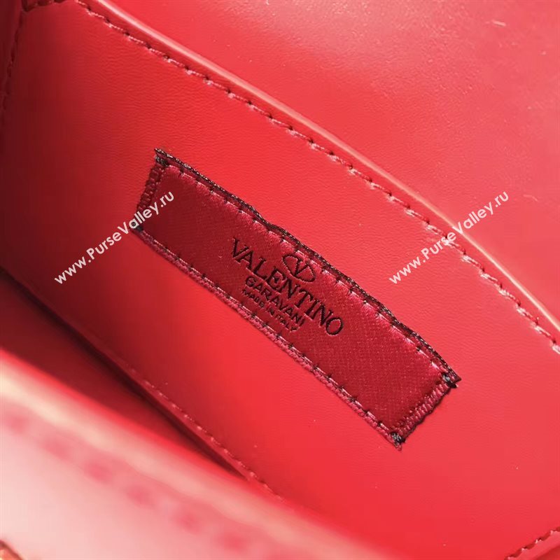 Valentino small rockstud red shoulder bag 4911